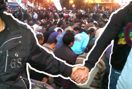 Copts protecting Muslims